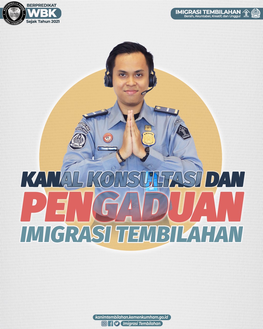 Kanal Konsultasi dan Pengaduan Imigrasi Tembilahan