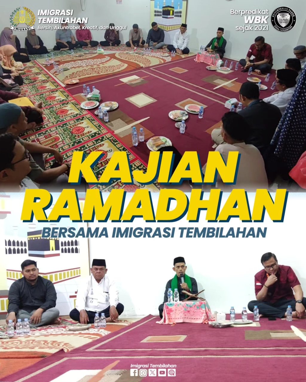 KAJIAN RAMADHAN BERSAMA IMIGRASI TEMBILAHAN