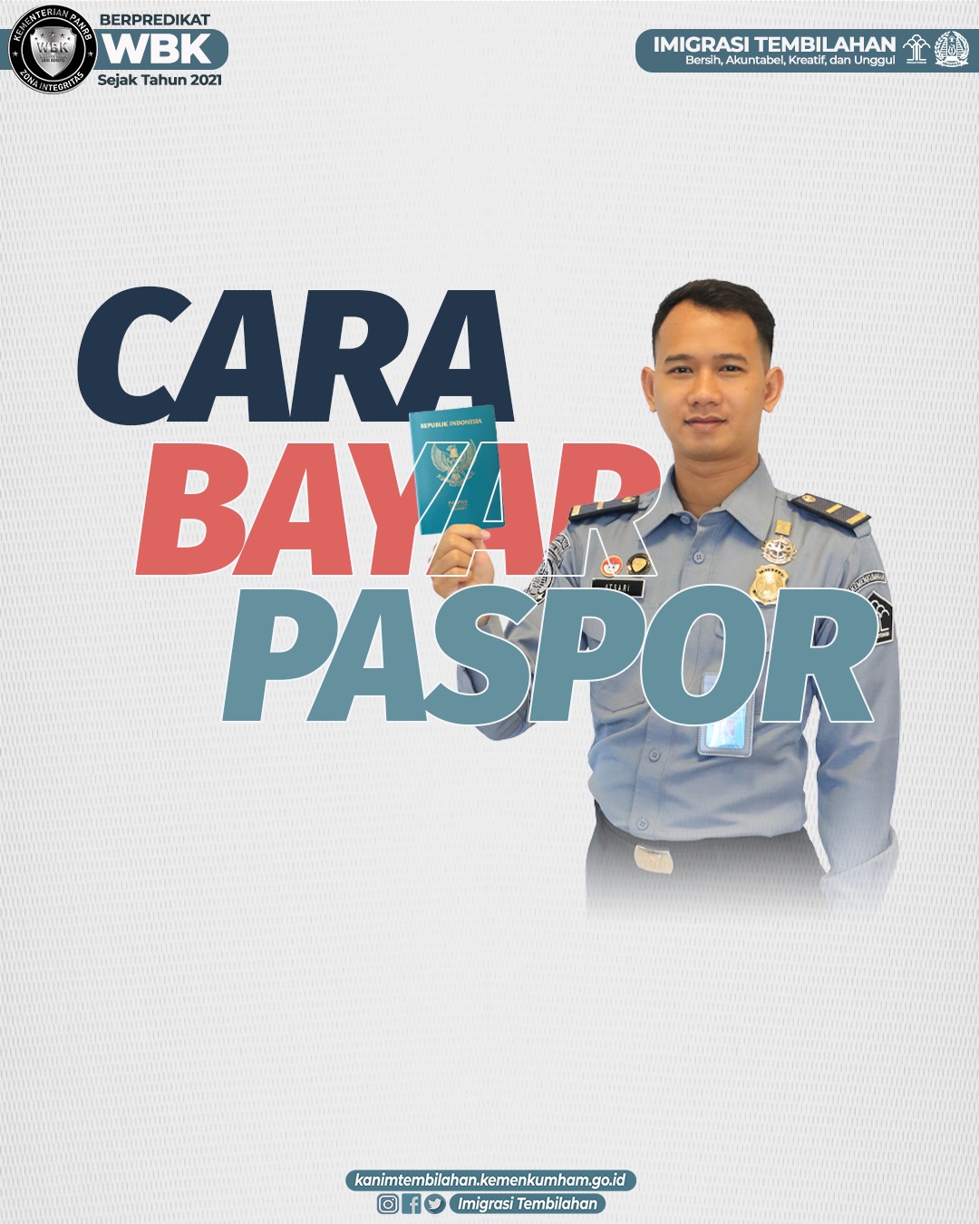 Cara Bayar Paspor