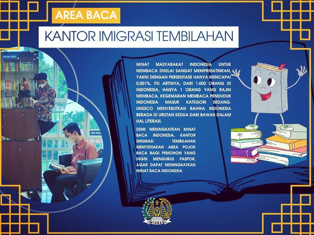 AREA BACA KANTOR IMIGRASI TEMBILAHAN