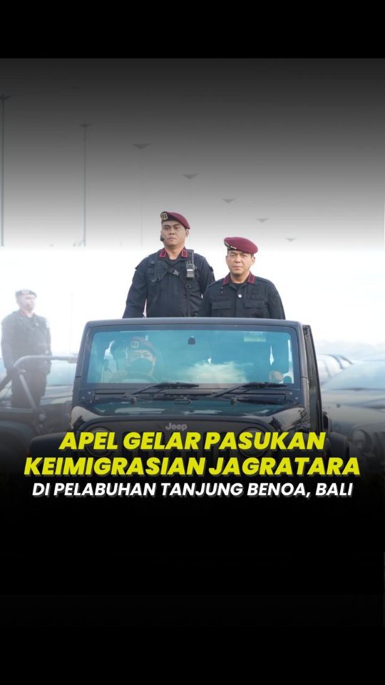 Apel Gelar Pasukan Keimigrasian Jagratara