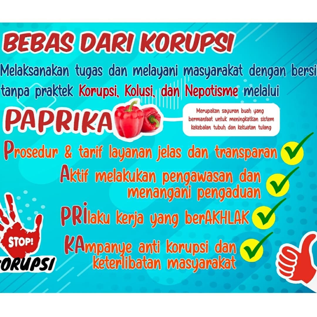 BEBAS DARI KORUPSI