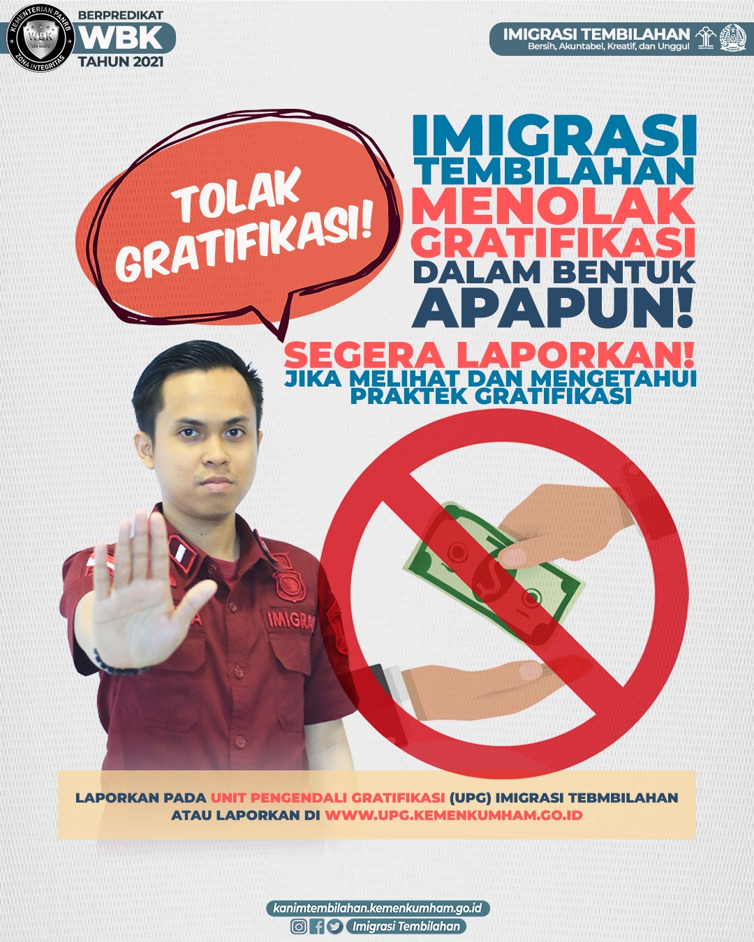 TOLAK GRATIFIKASI