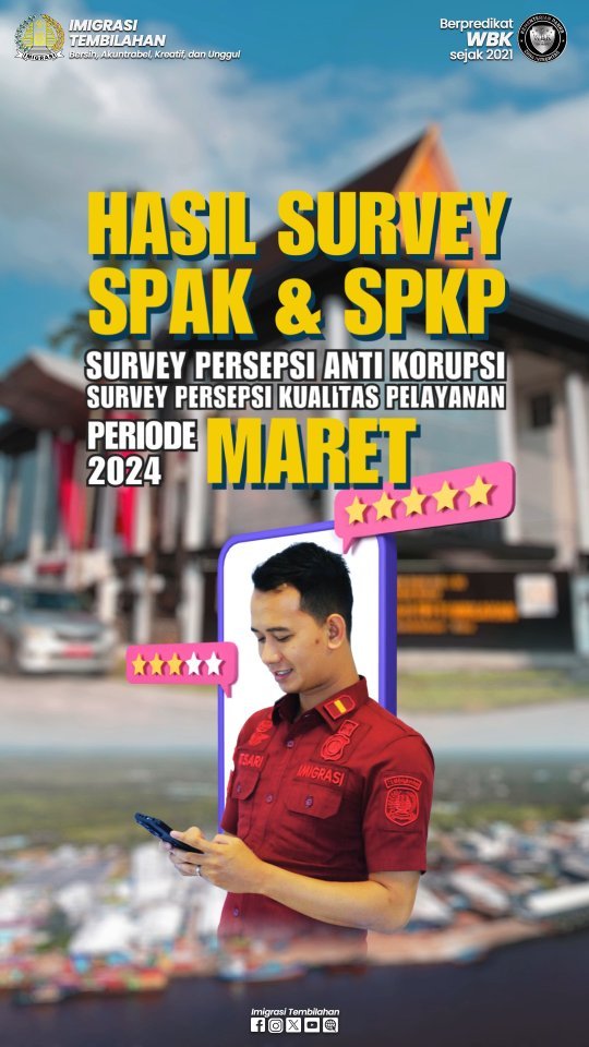 Hasil Survey SPAK & SPKP Bulan Maret 2024