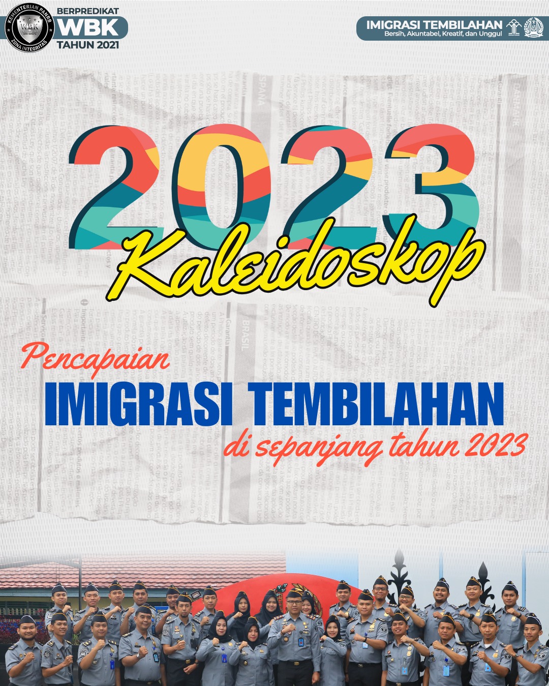 Kaleidoskop 2023 pencapaian Imigrasi Tembilahan disepanjang tahun 2023