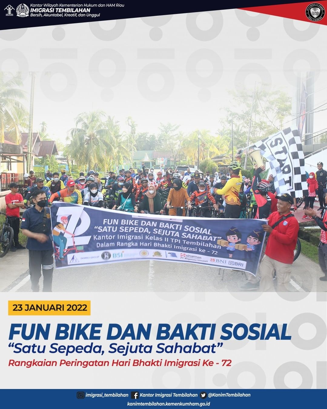FUN BIKE DAN BAKTI SOSIAL