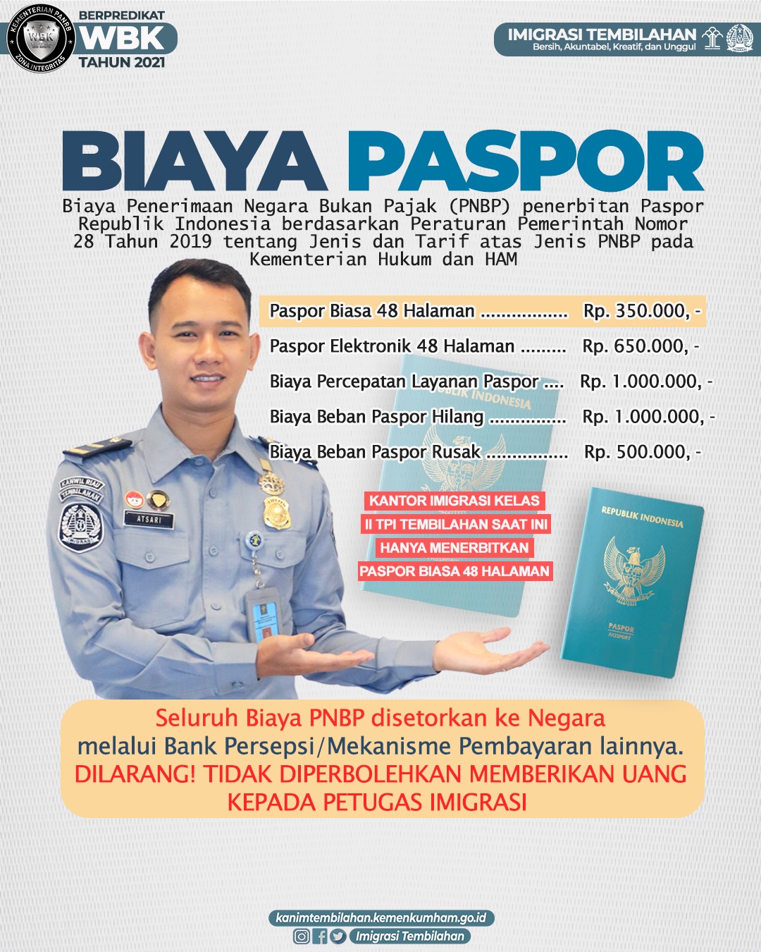 Biaya Paspor