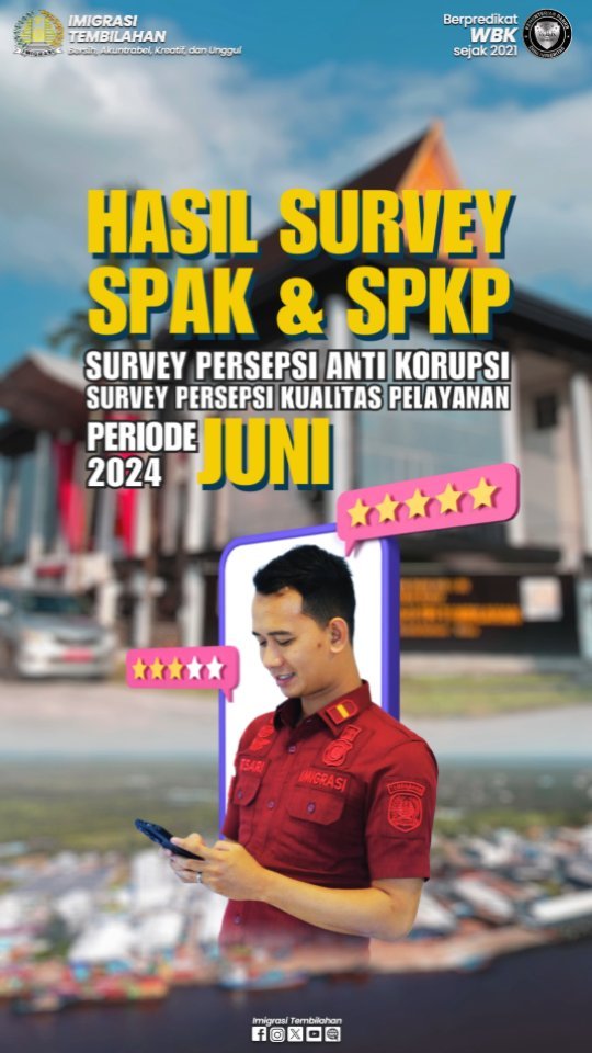 Hasil Survei SPKP dan SPAK Bulan juni 2024