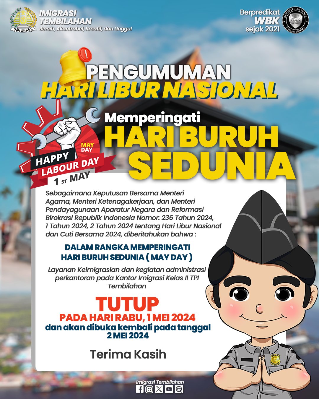 Pengumuman Hari Libur Nasional
