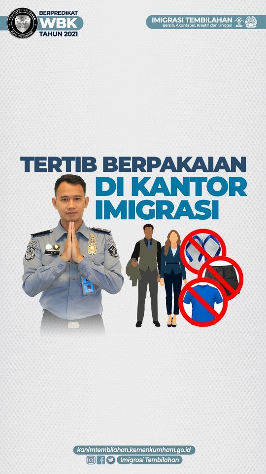 Perhatikan Sebelum Sahabatmido datang ke Kantor Imigrasi ya