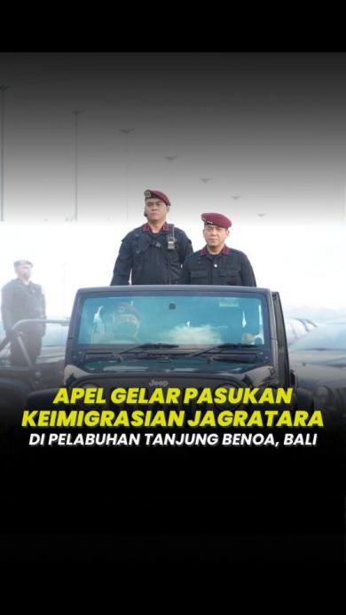 Apel Gelar Pasukan Keimigrasian Jagratara