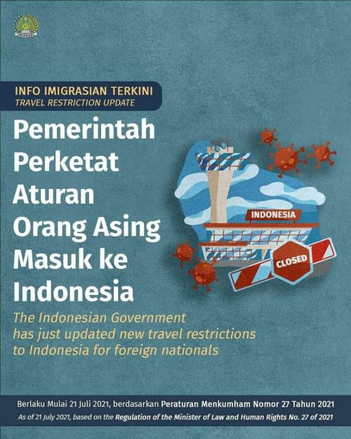 Pemerintah Perketat Aturan Orang Asing Masuk ke Indonesia 