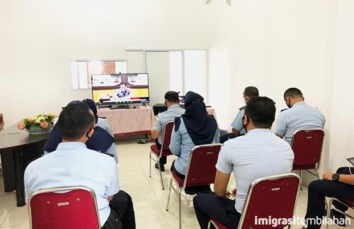 Arahan Sekretaris Jenderal Terkait Sistem Kerja Pegawai Menuju Tatanan Kenormalan Baru Bagi ASN Kemenkumham