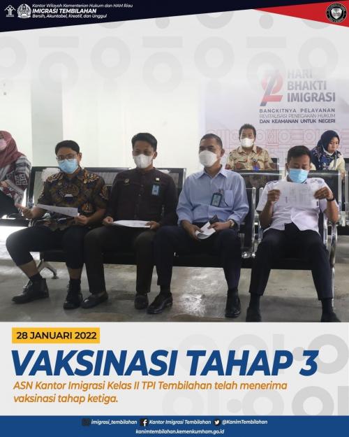 VAKSINASI TAHAP 3