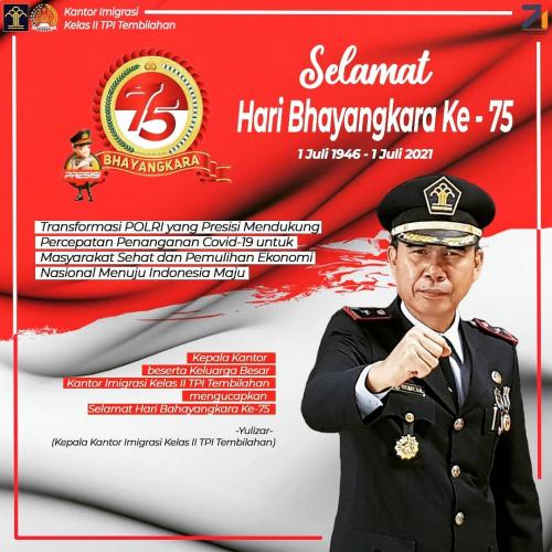 SELAMAT HARI BHAYANGKARA KE - 75