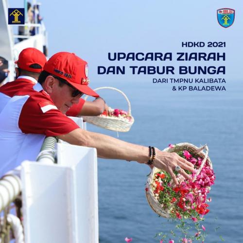 UPACARA ZIARAH DAN TABUR BUNGA