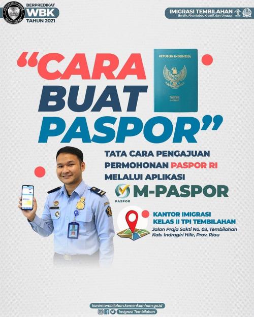 Berikut tata cara permohonan paspor melalui Aplikasi M-Paspor