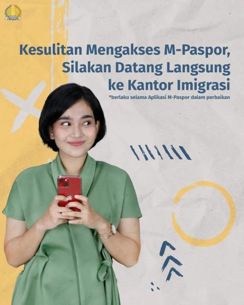 Kesulitan mengakses M-Paspor