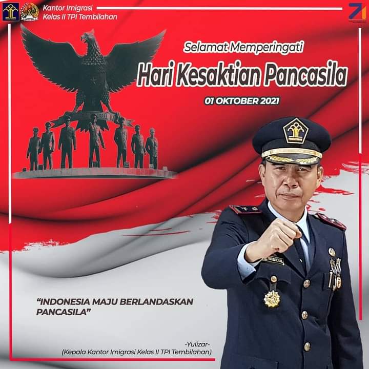 SELAMAT MEMPERINGATI HARI KESAKTIAN PANCASILA
