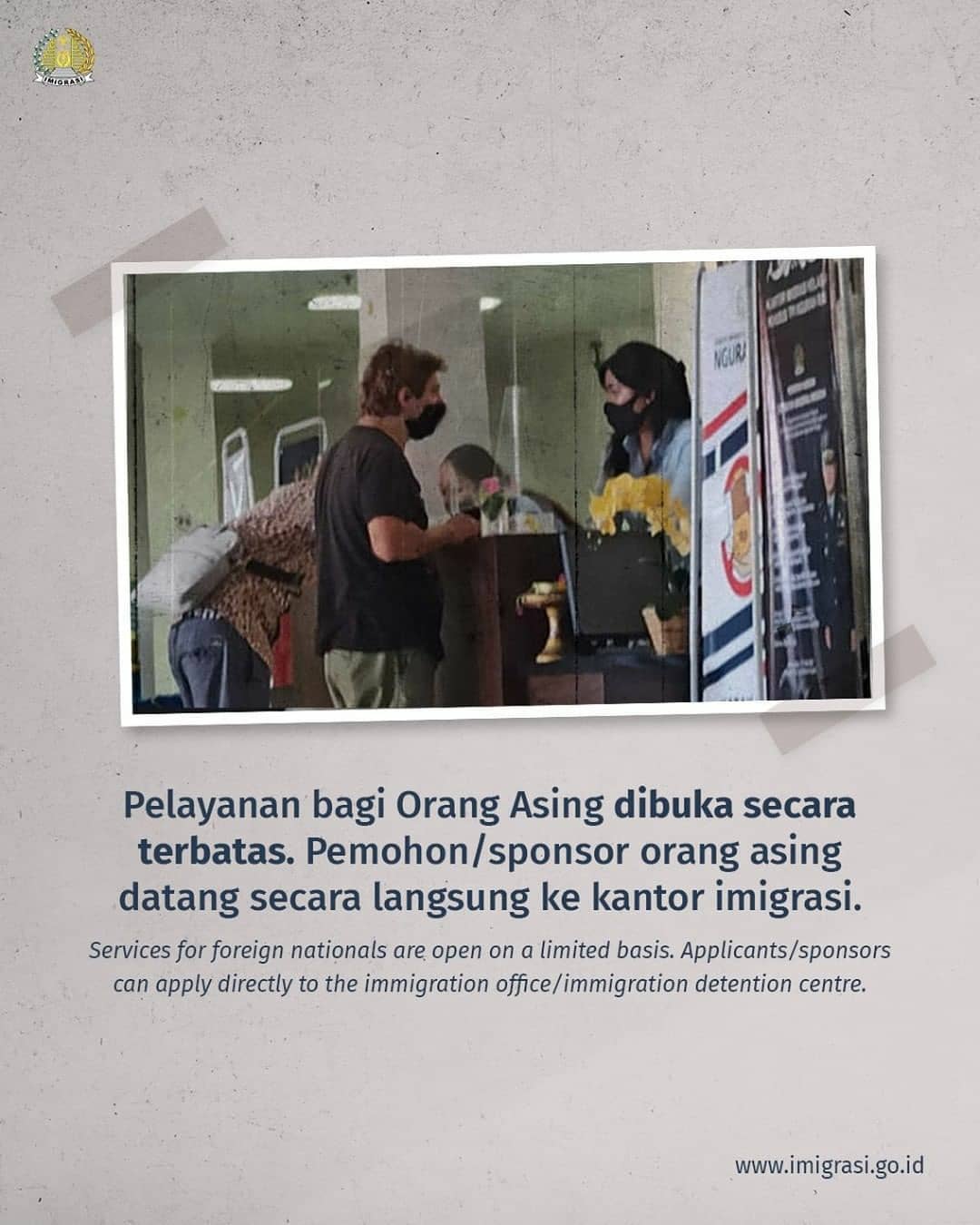 KEBIJAKAN KEIMIGRASIAN SELAMA PPKM LEVEL 4, 3, & 2