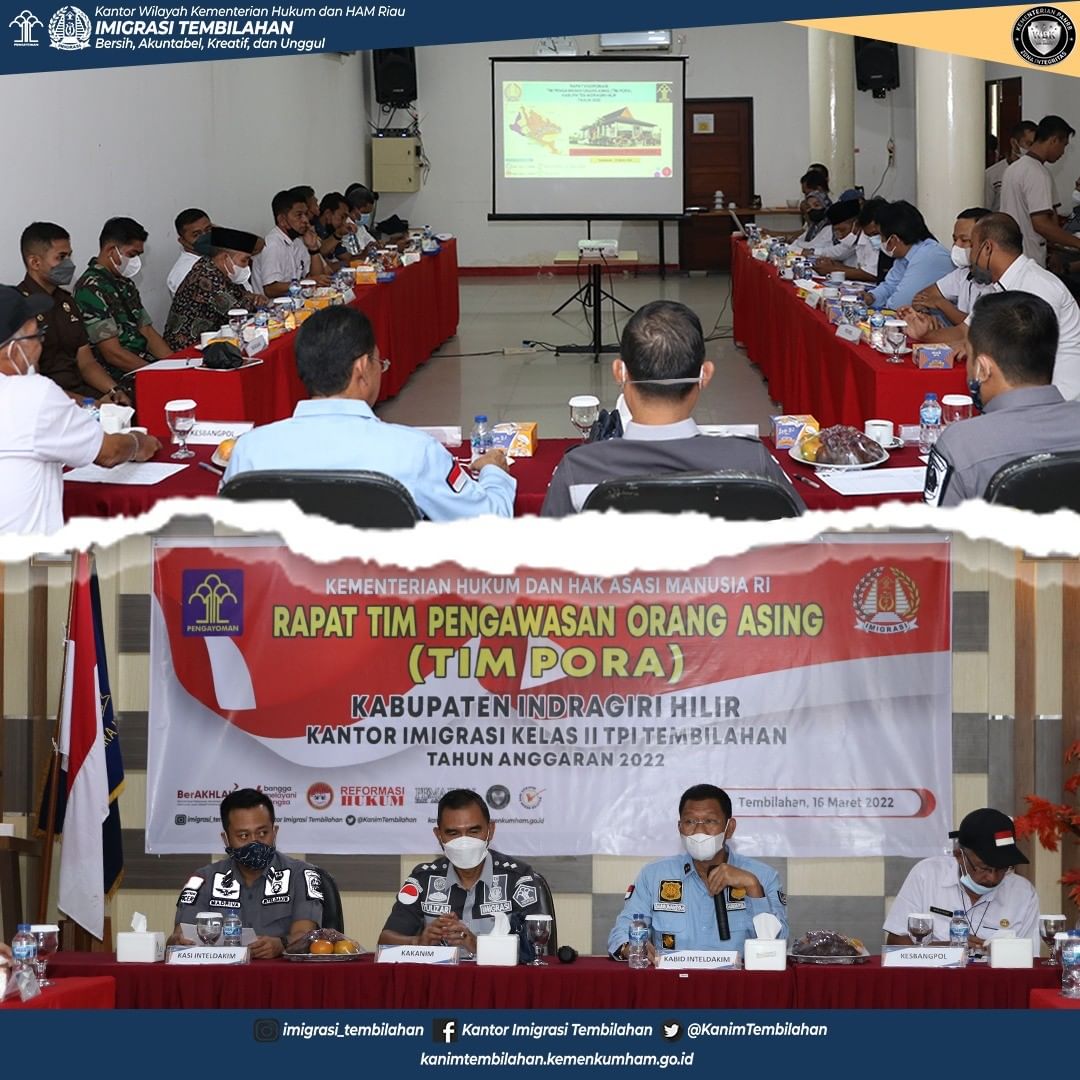 RAPAT TIM PENGAWASAN ORANG ASING TIMPORA