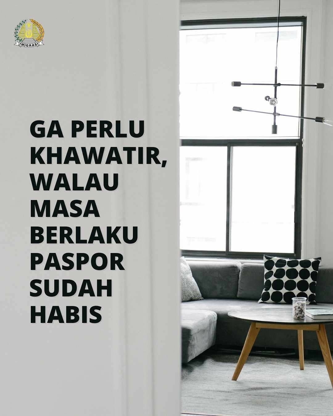 MESKIPUN SAAT INI BELUM BISA GANTI PASPOR