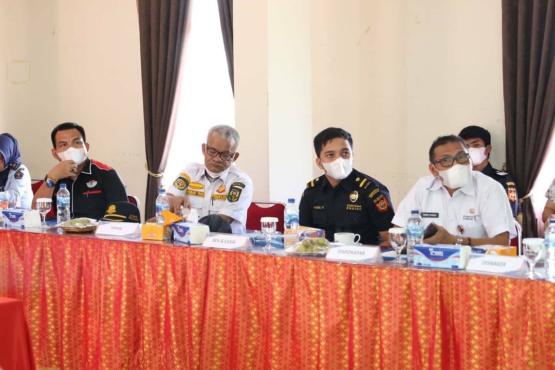 Rapat Tim Pora Tingkat Kabupaten Di Taluk Kuantan, Kab. Kuantan Singingi.