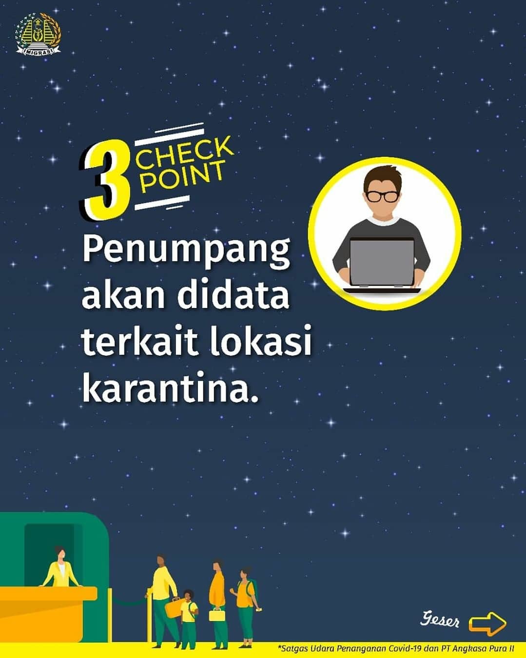 9 PROSEDUR WAJIB BAGI PENUMPANG DARI LUAR NEGERI 