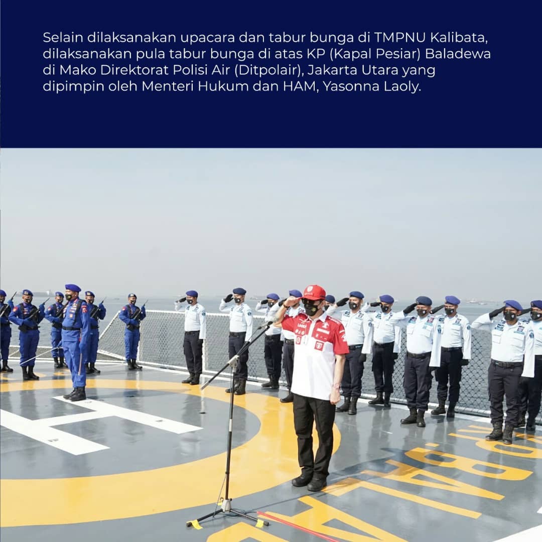 UPACARA ZIARAH DAN TABUR BUNGA