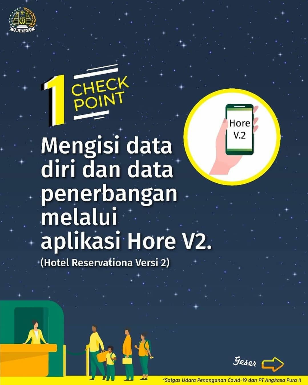 9 PROSEDUR WAJIB BAGI PENUMPANG DARI LUAR NEGERI 