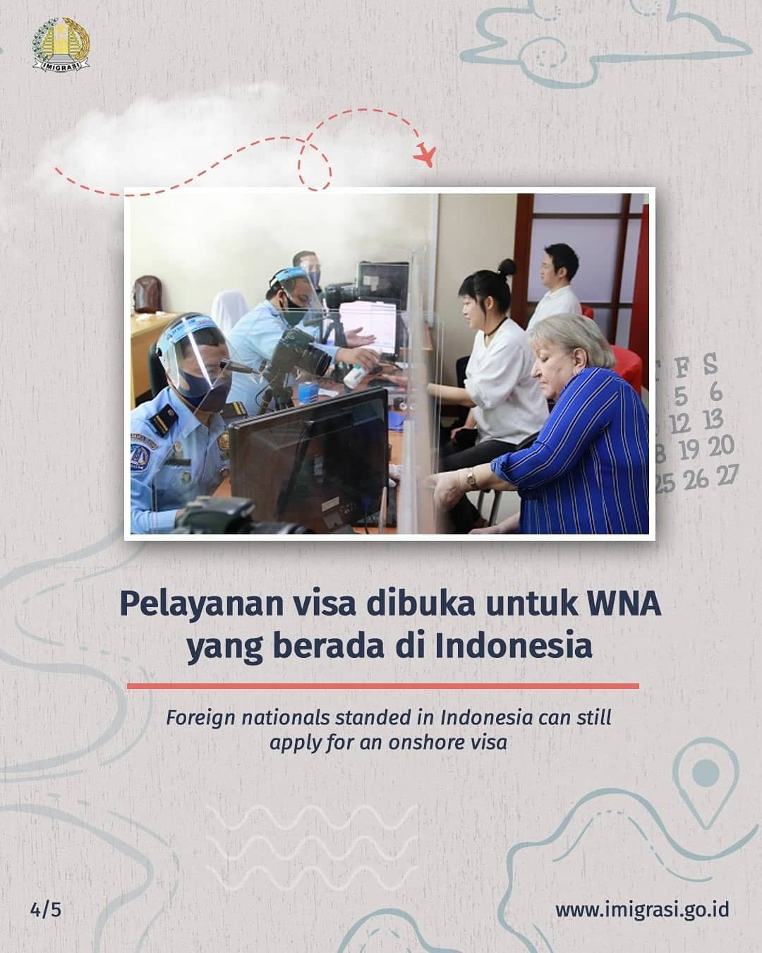 Penyesuaian Kebijakan Pelayanan Keimigrasian dalam masa PPKM