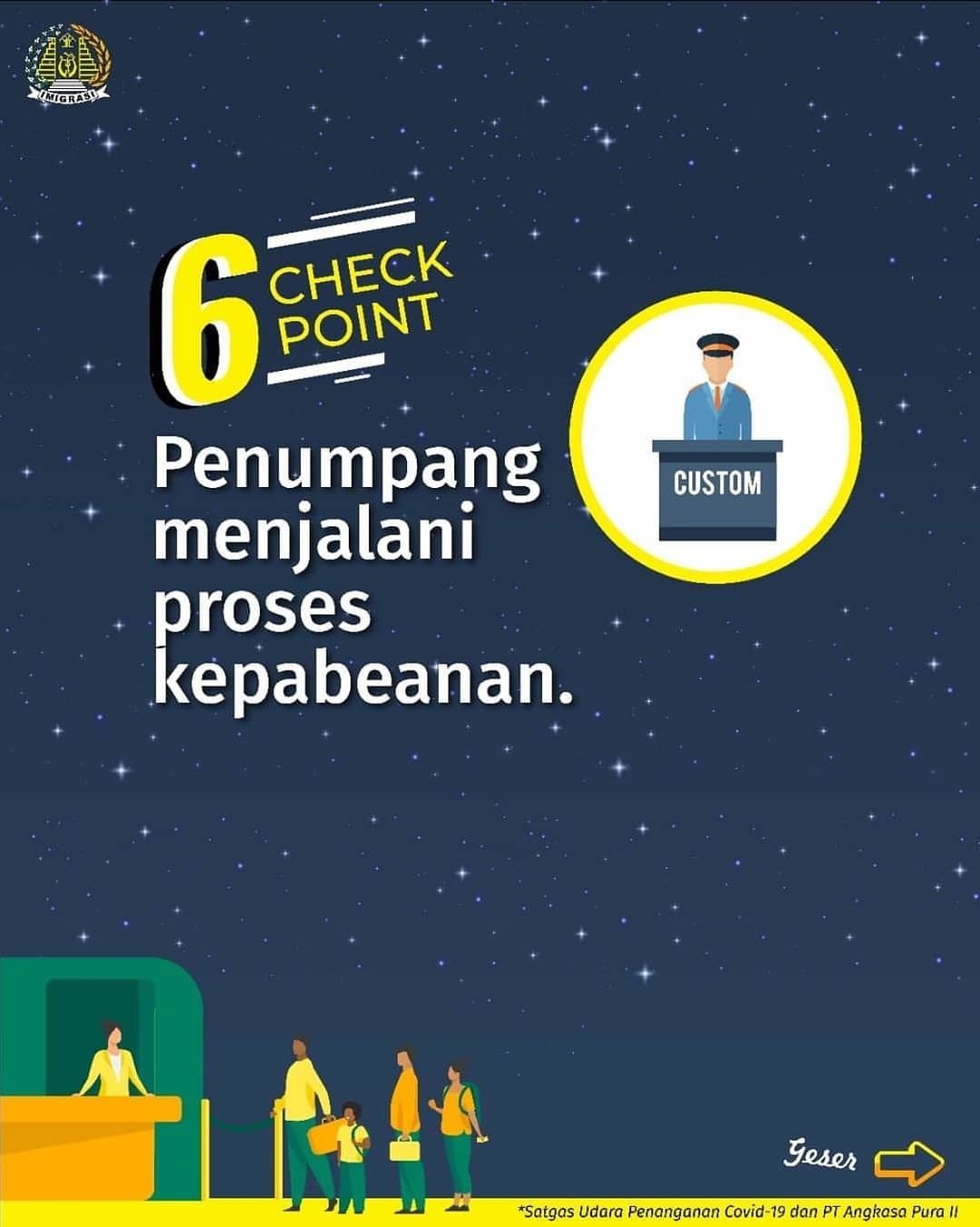 9 PROSEDUR WAJIB BAGI PENUMPANG DARI LUAR NEGERI 