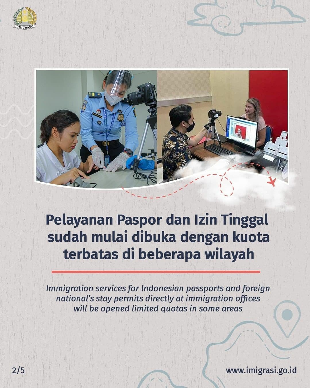 Penyesuaian Kebijakan Pelayanan Keimigrasian dalam masa PPKM