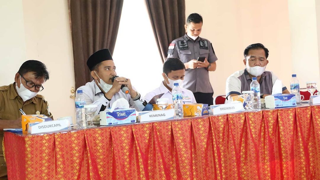 Rapat Tim Pora Tingkat Kabupaten Di Taluk Kuantan, Kab. Kuantan Singingi.