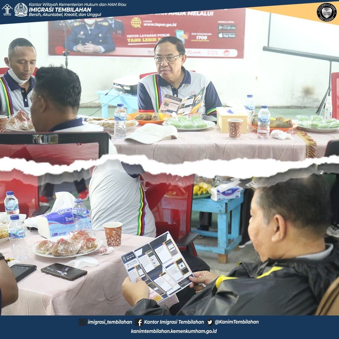 SOSIALISASIKAN M-PASPOR, BUPATI INHIL SAMPAIKAN APRESIASI