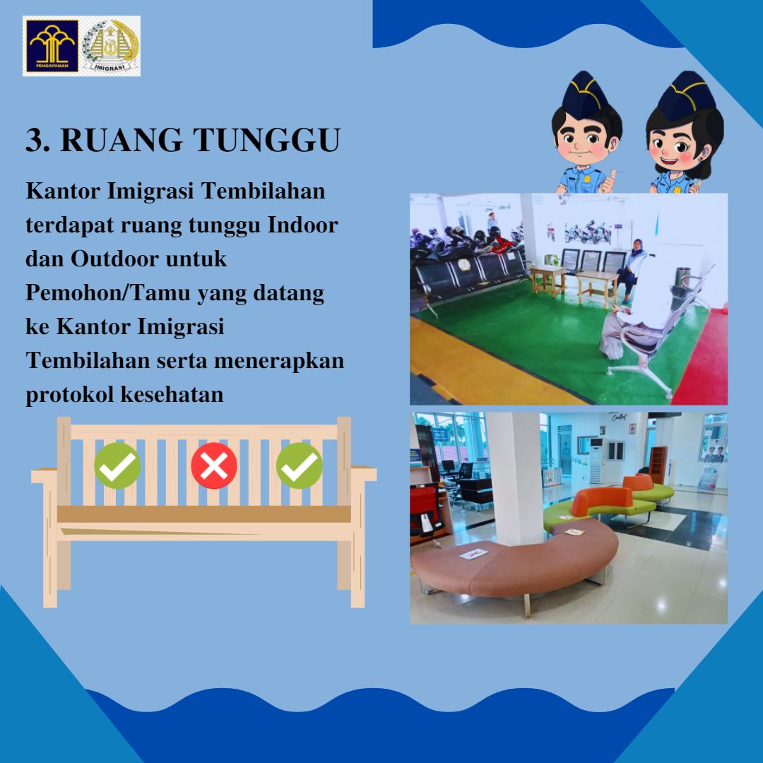 FASILITAS PENUNJANG PELAYANAN DI KANTOR IMIGRASI KELAS II TPI TEMBILAHAN