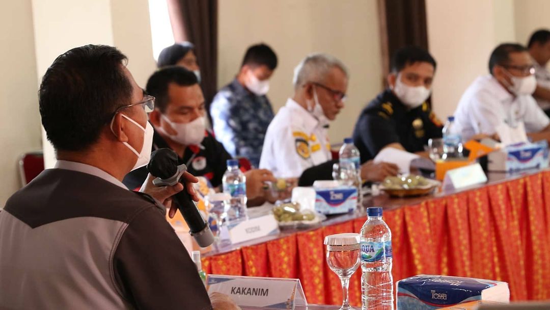 Rapat Tim Pora Tingkat Kabupaten Di Taluk Kuantan, Kab. Kuantan Singingi.