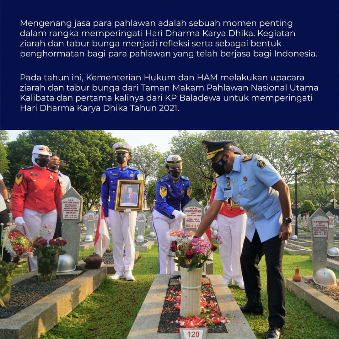 UPACARA ZIARAH DAN TABUR BUNGA
