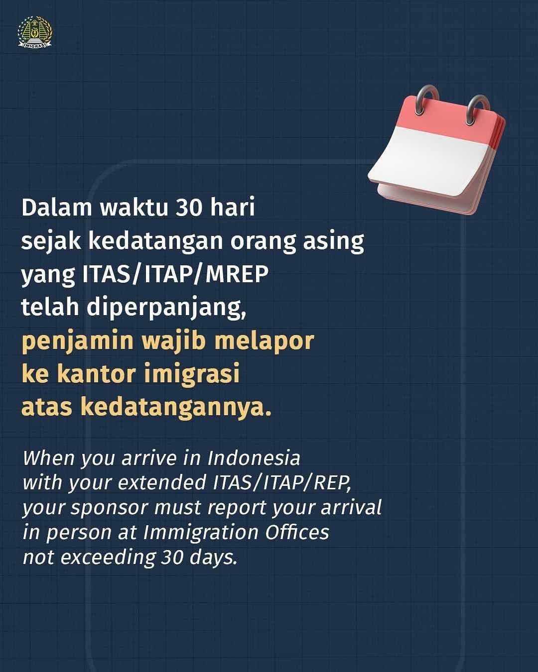 ITAS/ITAP/IMK  Habis Berlaku Saat di Luar Negeri Harus Gimana?