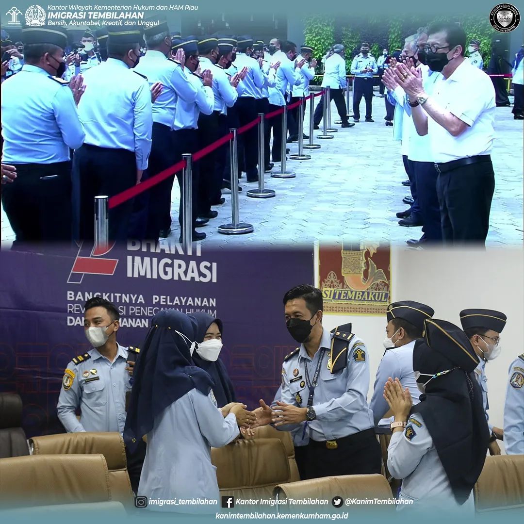 Apel pegawai & Halal bihalal keluarga besar kemenkumham 