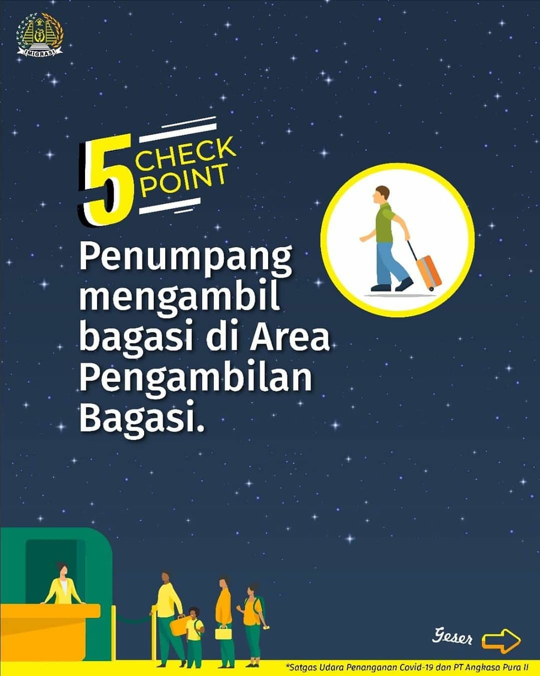 9 PROSEDUR WAJIB BAGI PENUMPANG DARI LUAR NEGERI 